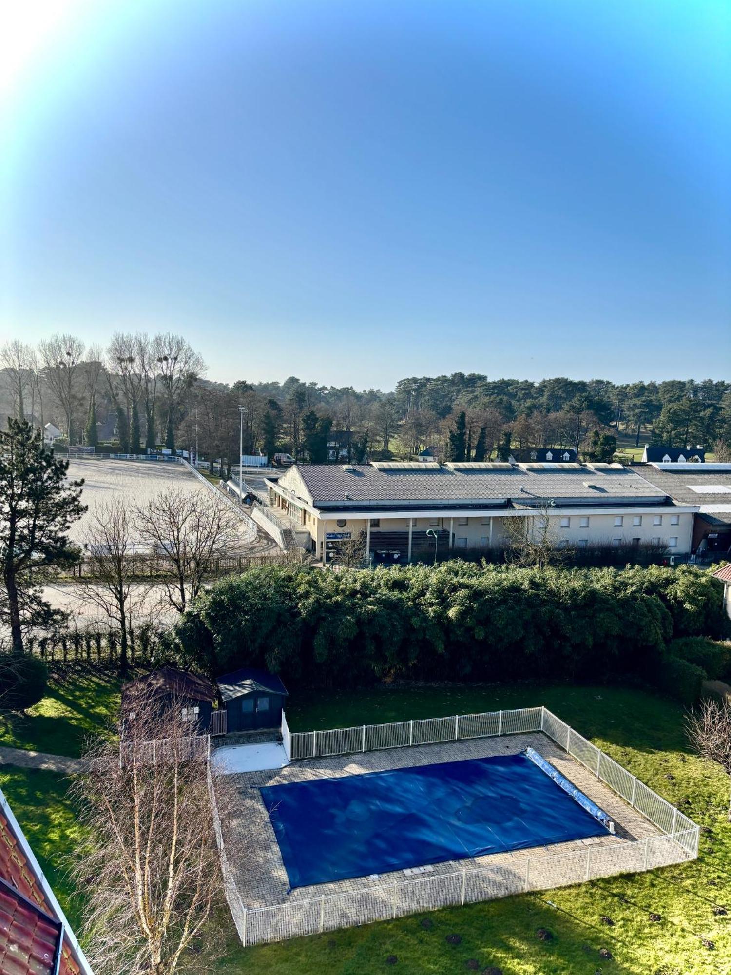 L'Echapee Hardelot Vue Piscine - Piscine - Parking Residence Exterior photo